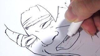 【手绘】有些人，画着画着就变成了表情包