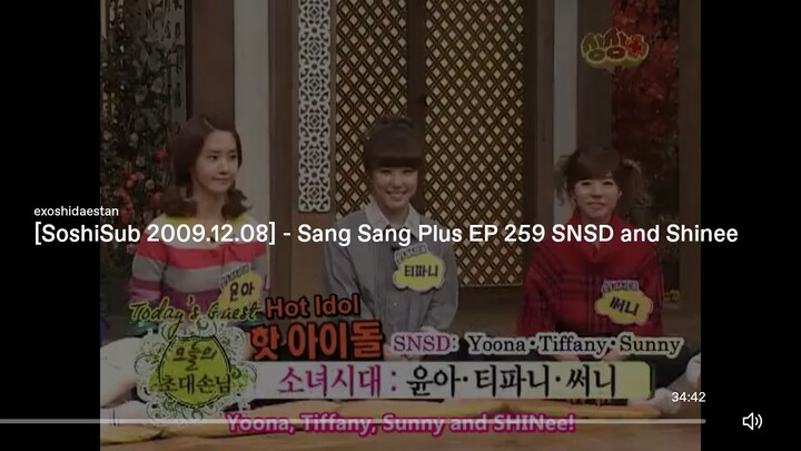 SANG SANG PLUS SNSD TIFFANY, SUNNY AND YOONA