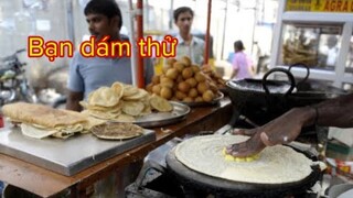 Indian street food| Món ăn đường phố Ấn Độ #100