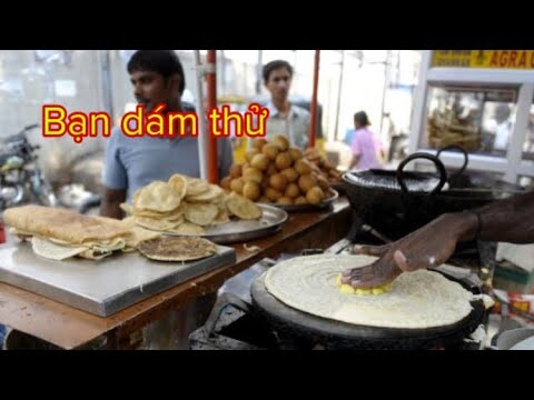 Indian street food| Món ăn đường phố Ấn Độ #100