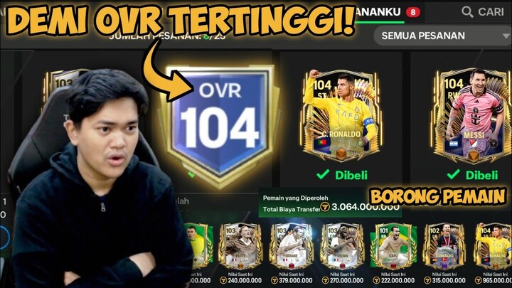 OPEN PACK UTOTS & BORONG GOAT TERKUAT DEMI OVR TERTINGGI DI GAME FC MOBILE! - EA FC MOBILE 24