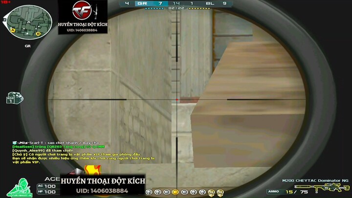 Đứng nhắm nhưng kill lại là từ khẩu lục vàng thần thánh #CrossFire