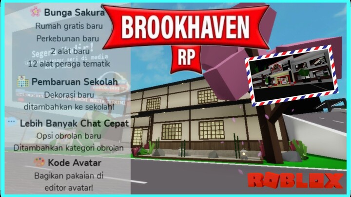 UPDATE BROOKHAVEN 🏡 RP RUMAH BARU PEMBARUAN SEKOLAH & TOOLS BARU | ROBLOX INDONESIA