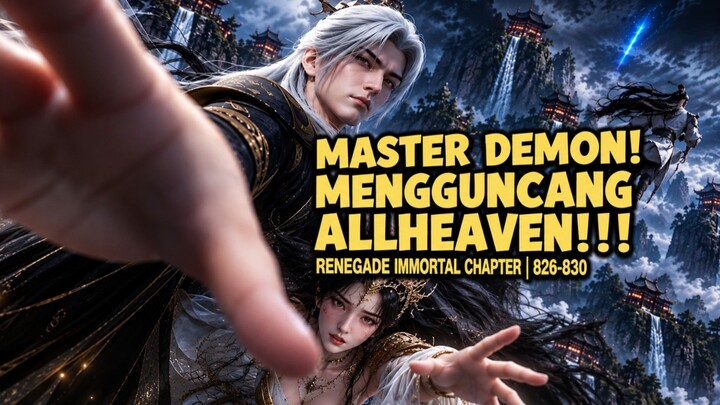 XU MU DIJULUKI MASTER DEMON‼️| Renegade Immortal Chapter 826-830🚀