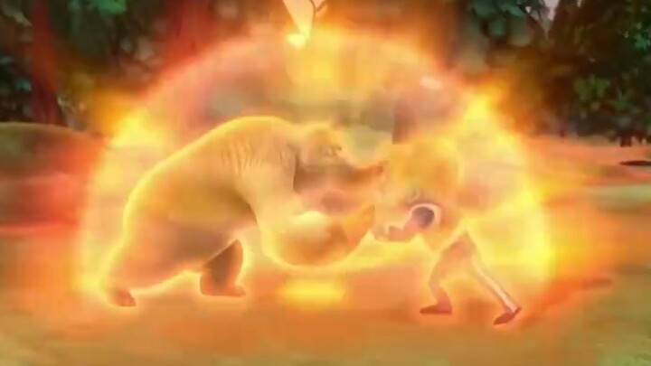 Boonie Bears, but with a divine "AIZO" insert!