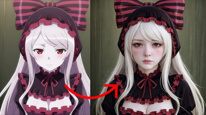 [AI-Generated] Realistic Portraits of Overlord’s Main Characters | Created by AnimeAI Boost