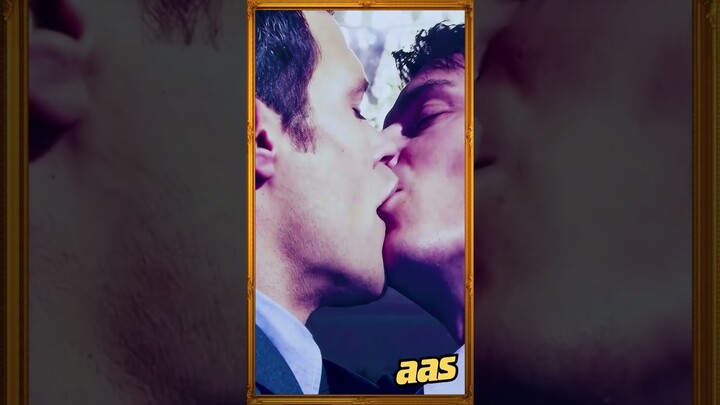 One Last Kiss Goodbye #shorts #torchwood #gay #gaykiss #hot #kiss