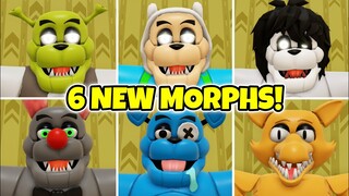 [UPDATE] How to get ALL 6 NEW BACKROOMS MORPHS in FNAF Security Breach Morphs - ROBLOX