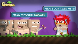 IF I GET MSG , THIS VIDEO ENDS.. | GROWTOPIA!!!!