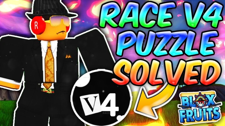 I Accidentally Solved Race V4 PUZZLE 🧩 | Blox Fruits