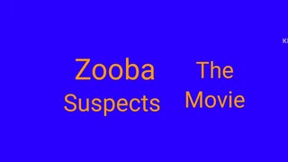 Zooba Suspects The Movie In Dvd 2025