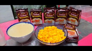 #MANGOFLOAT #YUMMYANDCREAMY HOW TO MAKE MANGOFLOAT EASY WAY /MARKOS VLOGGER