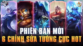 Liên quân 6 Tướng Tăng và Giảm Phiên Bản Mới: Moren, Taara, lorion và Trụ MCTN TNG
