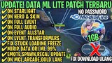 Data ML Lite Full Event 1Gb Terbaru Patch Allstar | ML Lite | Cara Mengatasi Lag & Patah Patah