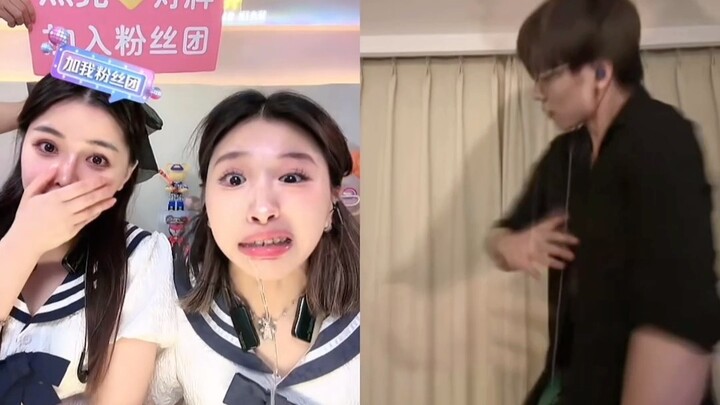 الشاب الوسيم صاحب الميكروفون الأصفر من إشارة المرور يشاهد رقصاً مثيراً وساخناً، وقد تعلم جوهر الأسلو