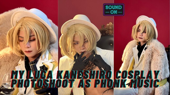 My Luca Kaneshiro cosplay photoshoot as phonk music