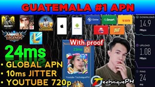 Global APN sobrang lakas at mabilis, GUATEMALA #1 APN•Android & iOS•All Country•All Sim•TechniquePH