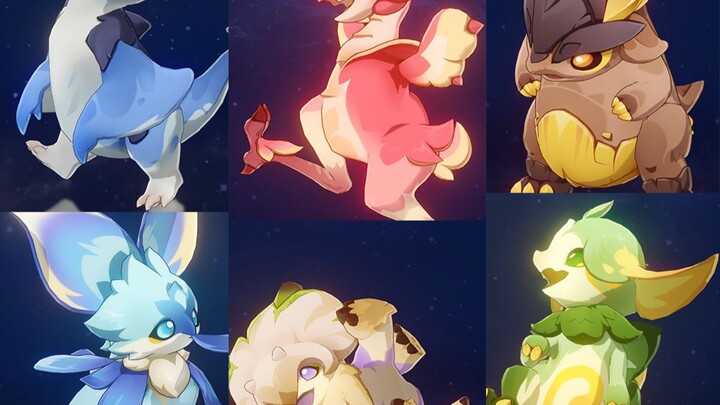 Cuối cùng cũng sưu tập đủ bộ 6 bé Long xinh xắn, mềm mại rồi!