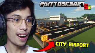 AIRPORT sa Minecraft | Piattoscraft S2 Beta (Filipino Minecraft SMP)