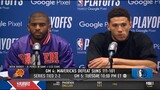 Chris Paul and Devin Booker on the foul: "That's crazy, man. We'll get revenge in Game 5"