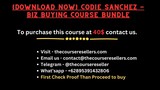 [Download Now] Codie Sanchez - Biz Buying Course Bundle