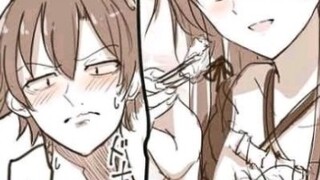 Yukino hầu mặc quần áo và cho ăn