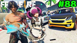 Free Fire ยอดนักซิ่ง พาลูกเที่ยวกลุ่มกระบะแต่งสุดเฟี้ยว! EP88 |GTA V Mod