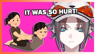 Mysta Got Teared Up When He Got His First Massage [Nijisanji EN Vtuber Clip]