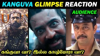 Kanguva - Glimpse Reaction | இதுக்கு தான் இவுளோ Build Up ஆ | Suriya | DSP | Siva | Dude Aswin