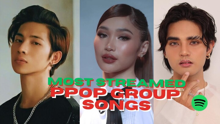 MOST STREAMED PPOP GROUP SONGS ON SPOTIFY - June 2024