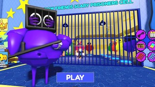 RAINBOW FRIENDS BARRY'S PRISON RUN! (Obby) New Update - Roblox Walkthrough FULL GAME #ScaryObby