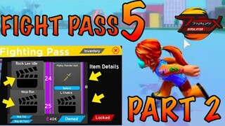 FIGHT PASS 5 *UPDATE* should bring these back| PART 2| AFS |ROBLOX