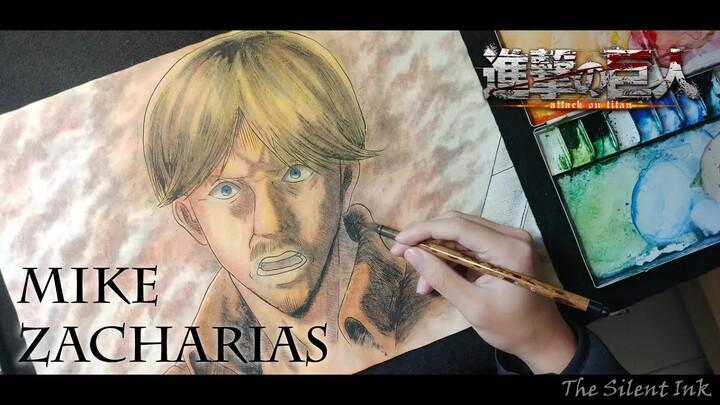 Drawing Attack on Titan 進撃の巨人Mike Zacharius/The Silent Ink