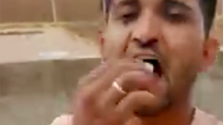 India’s defense: it only got bigger and taller after accidentally eating a compressed towel.
