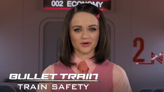 BULLET TRAIN – Train Safety Tips with Joey King
