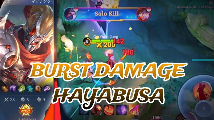 BURST DAMAGE HAYABUSA