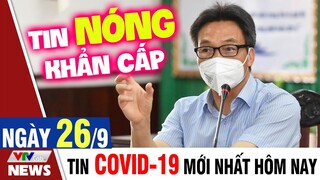 Bản tin Covid sáng ngày 26/9 - Thông tin mới nhất từ Bộ Y Tế | VTVcab