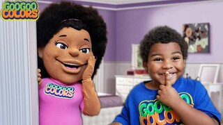 Mom Is A Goo Goo Toonz! (Pretend Play Hide & Seek With Goo Goo Colors)