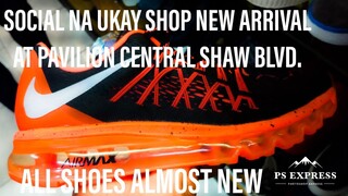 SOCIAL NA UKAY SHOP NEW ARRIVAL AT PAVILION CENTRAL SHAW BLVD.