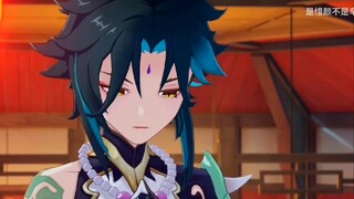 A back view! How many people's hearts have been lifted! There will always be a god of Liyue who dare