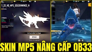 OB33 Skin MP5 Nâng Cấp - Vị Vua Của MP5 Xuất Hiện Skin MP5 Đôi Cánh Vàng Nội Tại Cực Mạnh |Free Fire