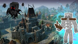 🔥การยึดร่างมังกรและบุกยึดปราสาทผีสิง!! | Minecraft : Crazy Craft #7