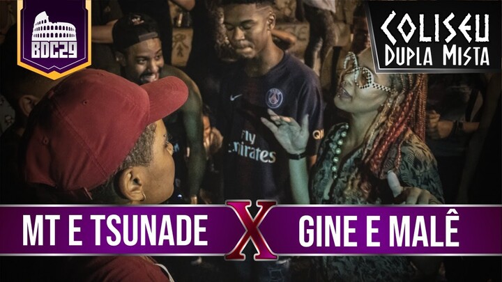 (DEU BRIGA????) GINE E MALÊ X MT E TSUNADE - SEGUNDA FASE - BATALHA DO COLISEU EDIÇÃO #29