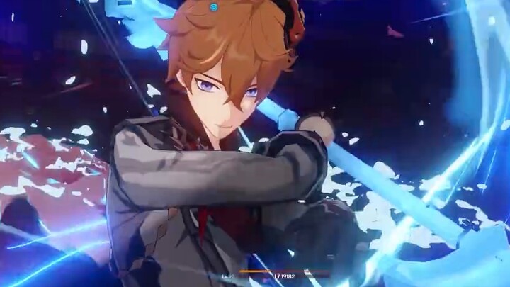 [Genshin Impact] Lady with one blood and no damage! Tartaglia: I heard you're dead, so I got a promo