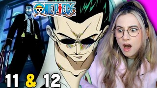 CAPTAIN KURO ! 🏴‍☠️ First Time Watching 👒 One Piece Anime! One Piece Ep 11 - 12 REACTION & REVIEW