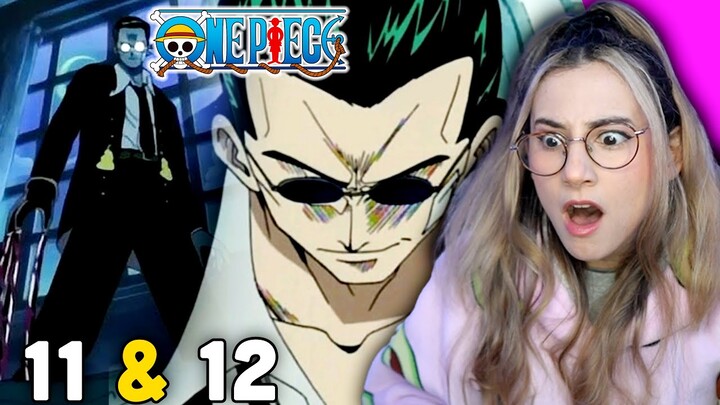 CAPTAIN KURO ! 🏴‍☠️ First Time Watching 👒 One Piece Anime! One Piece Ep 11 - 12 REACTION & REVIEW