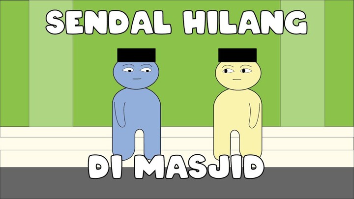 Sendal Hilang Di Masjid - Animasi Indonesia