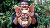 A Mi's special, Braised Pork Head Delicacy