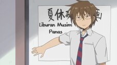 Episode 3 - Danshi Koukousei no Nichijou BD Sub Indo