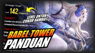 PANDUAN BABEL TOWER NEWBIE - PUNISHING GRAY RAVEN